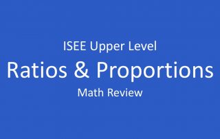 iisee ratios and proportions