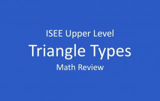 isee triangle types and rules