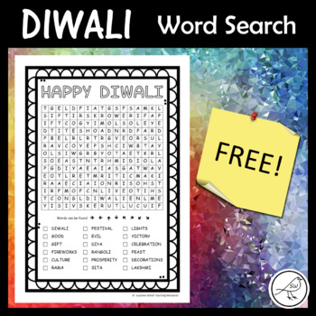 fun diwali activities. #1, word search