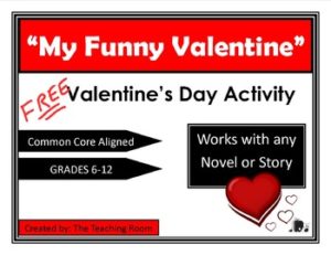 valentine's activity 6 title card