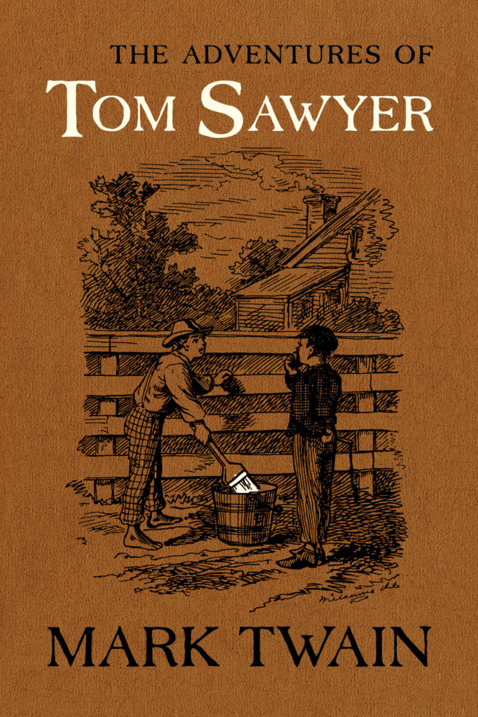 The Adventures of Tom Sawyer book cover