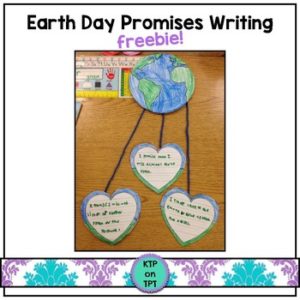 earth day writing activity