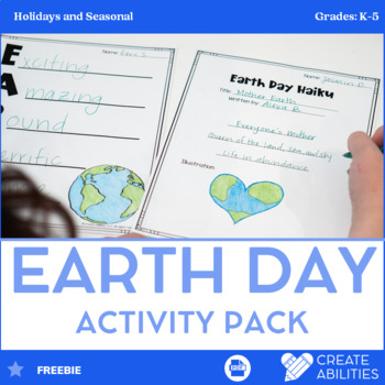 earth day activities reading writing poetry