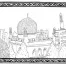 Almaty Grand Mosque illustration by Tim Suchsland
