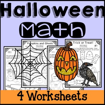 halloween math worksheets for rounding numbers