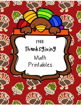 free thanksgiving math printables