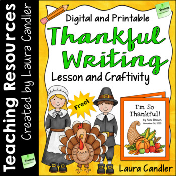 thanksgiving activities gratitude writing
