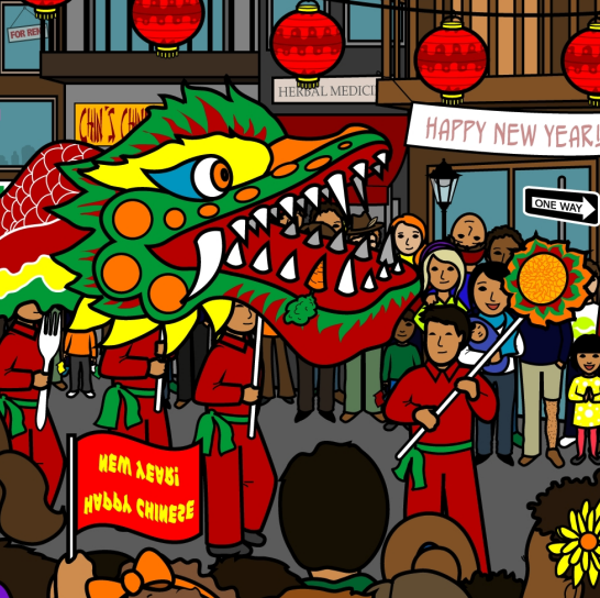 chinese new year celebration, activity 3