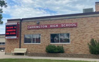 Carrington High School in Carrington, North Dakota