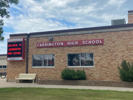 Carrington High School in Carrington, North Dakota