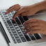 student using laptop to take digital psat