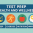 Test Prep Health Wellness Infographic