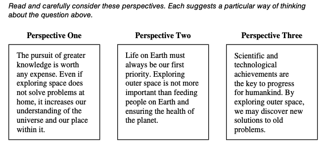 ACT Essay prompt example part 2